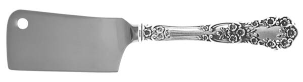 Buttercup (Sterling, Lion-Anchor-G, 1899, No Monos) Cheese Cleaver with Stainless Blade HC