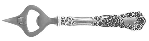 Buttercup (Sterling, Lion-Anchor-G, 1899, No Monos) Bottle/Can Opener with Stainless Bowl HC