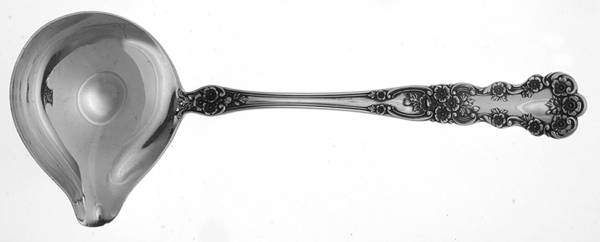 Buttercup (Sterling, Lion-Anchor-G, 1899, No Monos) Bouillon Ladle
