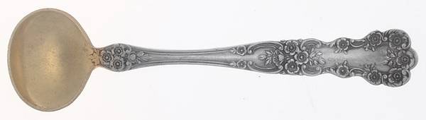 Buttercup (Sterling, Lion-Anchor-G, 1899, No Monos) Master Salt Spoon