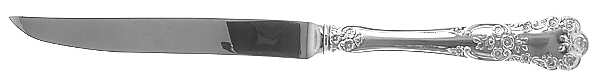 Buttercup (Sterling, Lion-Anchor-G, 1899, No Monos) Individual Steak Knife Hollow Handle