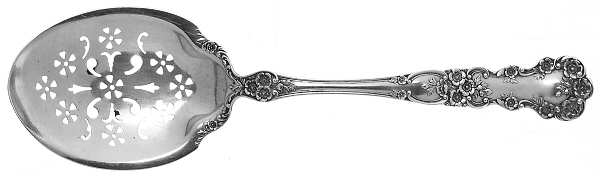 Buttercup (Sterling, Lion-Anchor-G, 1899, No Monos) Ice Serving Spoon Large
