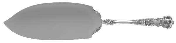 Buttercup (Sterling, Lion-Anchor-G, 1899, No Monos) Large Solid Fish Server