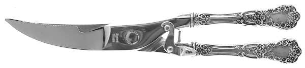 Buttercup (Sterling, Lion-Anchor-G, 1899, No Monos) Poultry Shears with Stainless Blades