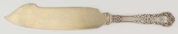 Buttercup (Sterling, Lion-Anchor-G, 1899, No Monos) Solid Ice Cream Slicer