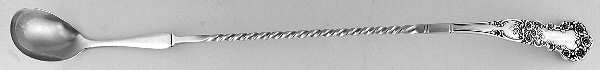 Buttercup (Sterling, Lion-Anchor-G, 1899, No Monos) Large Claret Spoon, Solid Piece