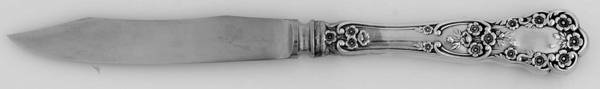 Buttercup (Sterling, Lion-Anchor-G, 1899, No Monos) Individual Fruit Knife with Stainless Blade