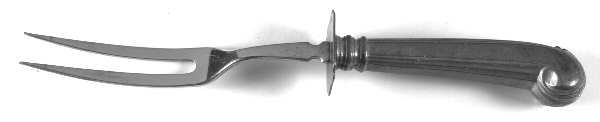 GS158 (Pewter) Large Stainless-Prong Roast Carving Fork