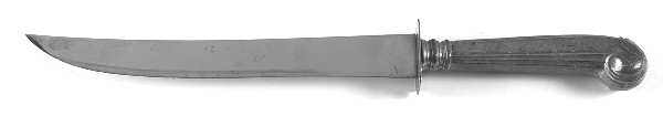 GS158 (Pewter) Large Stainless Blade Roast Carving Knife