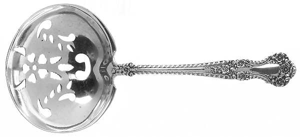 Cambridge (Sterling, 1899) Solid Bon Bon Spoon with Pierced Bowl