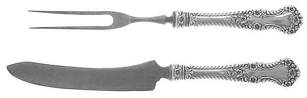 Cambridge (Sterling, 1899) Small Stainless Blade 2-Piece Steak Carving Set