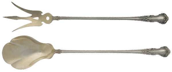 Cambridge (Sterling, 1899) 2 Pc Large Lettuce Serving Set