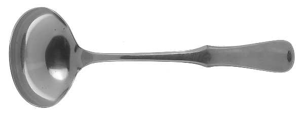 Cambridge (Stainless, Glossy Finish) Solid Gravy Ladle
