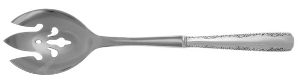 Camellia (Sterling, 1941-1942, No Monos) Salad Serving Fork with Stainless Prongs HC
