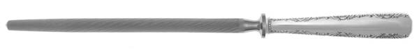 Camellia (Sterling, 1941-1942, No Monos) Sharpener Knife with Steel Rod HC