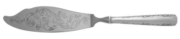 Camellia (Sterling, 1941-1942, No Monos) Fish Serving Knife with Stainless Blade HC