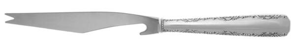 Camellia (Sterling, 1941-1942, No Monos) Bar Knife Serving with Stainless Blade HC
