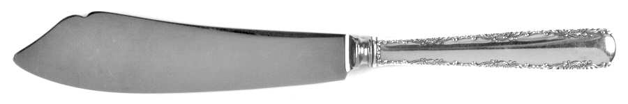 Camellia (Sterling, 1941-1942, No Monos) Large Ice Cream Slicer with Stainless Blade