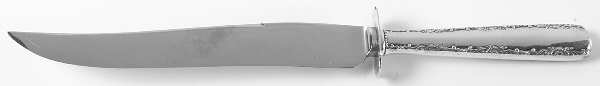 Camellia (Sterling, 1941-1942, No Monos) Small Steak Carving Knife with Stainless Blade