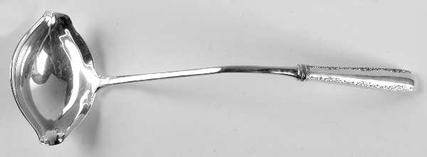 Camellia (Sterling, 1941-1942, No Monos) Hollow Handle Punch Ladle with Solid Bowl