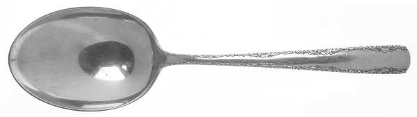 Camellia (Sterling, 1941-1942, No Monos) Solid Smooth Casserole Spoon