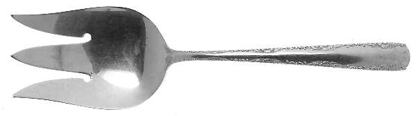 Camellia (Sterling, 1941-1942, No Monos) Solid Salad Serving Fork