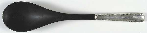 Camellia (Sterling, 1941-1942, No Monos) Salad Serving Spoon with Plastic Bowl