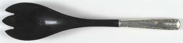 Camellia (Sterling, 1941-1942, No Monos) Salad Serving Fork with Plastic Prongs