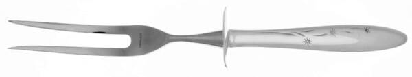Celeste (Sterling, 1956) Lg Carving/Roast Fork-Stn Prong w/Sterling Guard