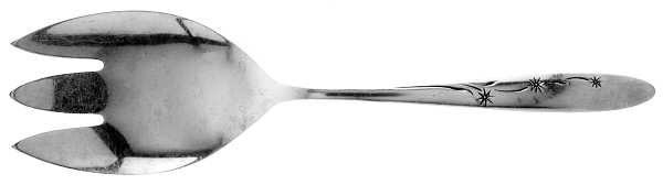 Celeste (Sterling, 1956) Solid Salad Serving Fork