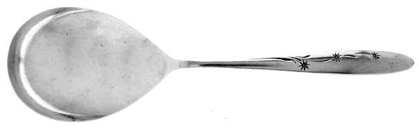 Celeste (Sterling, 1956) Solid Salad Serving Spoon