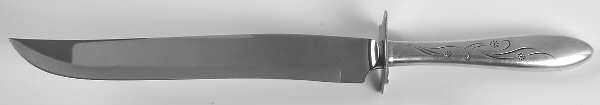 Celeste (Sterling, 1956) Large Stainless Blade Roast Carving Knife