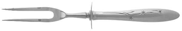 Celeste (Sterling, 1956) Small Carving Fork W/Sterling Guard