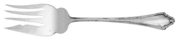 Cellini (Sterling, 1915) Small Solid Cold Meat Serving Fork