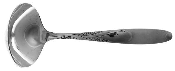 Ceres-Wheat II (Silverplate, 1955) Solid Gravy Ladle
