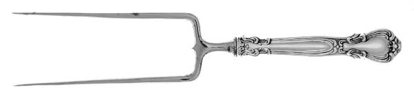 Chantilly (Sterling, 1895, Lion-Anchor-G, No Mono) Large Joint/Roast Holder Fork