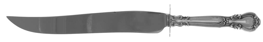 Chantilly (Sterling, 1895, Lion-Anchor-G, No Mono) Knife-Carv/Lg-Stnbl/Roast Sterling Guard