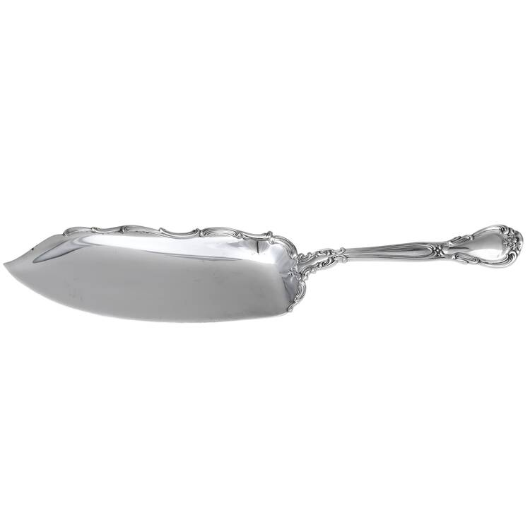 Chantilly (Sterling, 1895, Lion-Anchor-G, No Mono) Large Solid Fish Serving Knife
