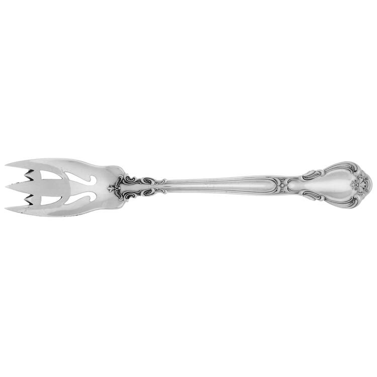 Chantilly (Sterling, 1895, Lion-Anchor-G, No Mono) Corn Fork