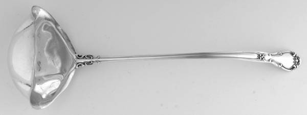 Chantilly (Sterling, 1895, Lion-Anchor-G, No Mono) Bouillon Ladle