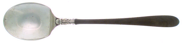 Chantilly (Sterling, 1895, Lion-Anchor-G, No Mono) Hollow Hdl Serving Chafing Dish Spoon w/Str Bowl