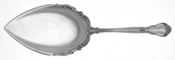 Chantilly (Sterling, 1895, Lion-Anchor-G, No Mono) Large Solid Pie Knife
