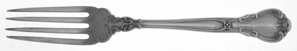 Chantilly (Sterling, 1895, Lion-Anchor-G, No Mono) Extra Weight Fork