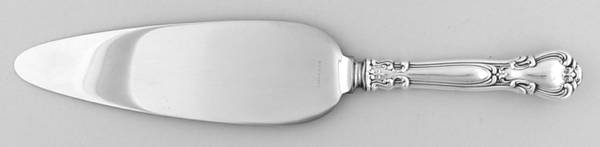 Chantilly (Sterling, 1895, Lion-Anchor-G, No Mono) Pie Server with Stainless Blade
