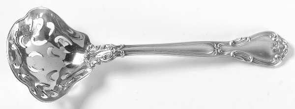Chantilly (Sterling, 1895, Lion-Anchor-G, No Mono) Small Sugar Sifter