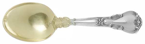 Chantilly (Sterling, 1895, Lion-Anchor-G, No Mono) Straight Handle Baby Spoon
