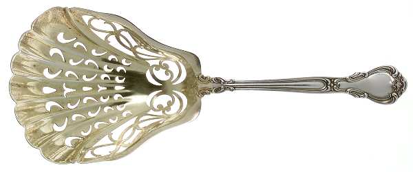Chantilly (Sterling, 1895, Lion-Anchor-G, No Mono) Saratoga Chips Cracker Spoon