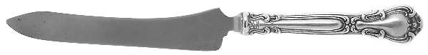 Chantilly (Sterling, 1895, Lion-Anchor-G, No Mono) Small Steak Carving Knife with Stainless Blade