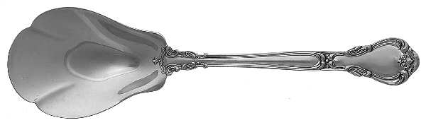 Chantilly (Sterling, 1895, Lion-Anchor-G, No Mono) Large Jelly Spoon