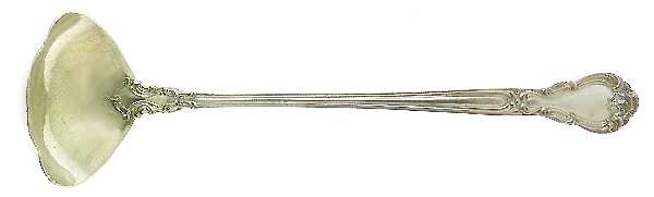 Chantilly (Sterling, 1895, Lion-Anchor-G, No Mono) Ladle-Cream/Solid Piece-Small